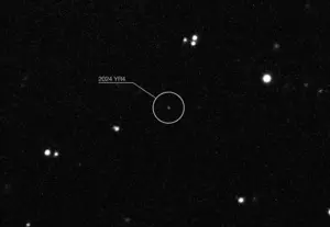 Asteroid 2024 YR4 observed with ESO’s Very Large Telescope