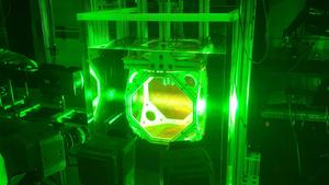 Experimental chamber laser cameras