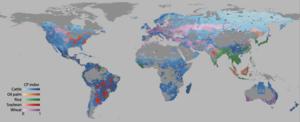 Conflicts between conservation priorities and food production