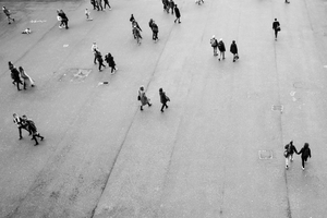 People in London, United Kingdom.