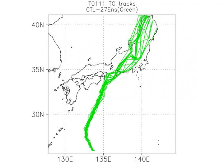 Simulated Tracks