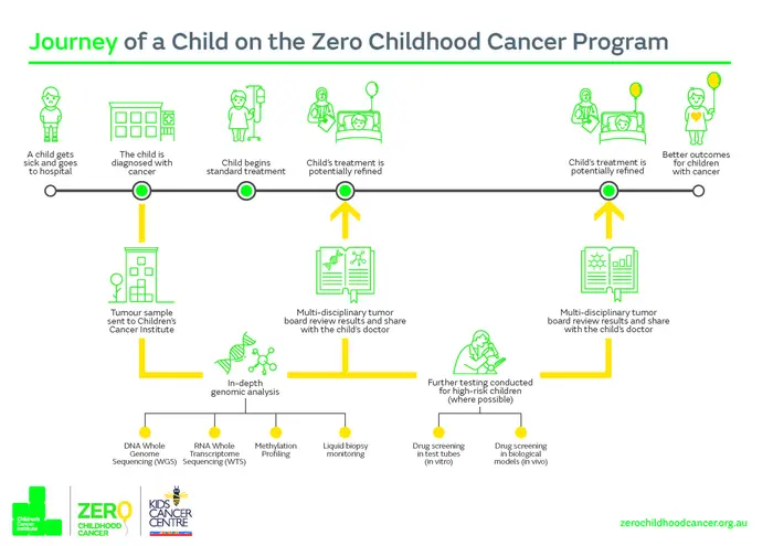 Journey of a child through the Zero Precision Medicine Program