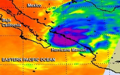 AIRS Sees Hurricane Manuel
