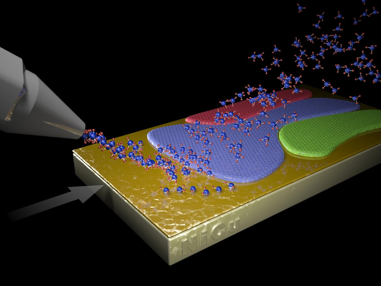 Method to Grow Large Single-Crystal Graphene Could Advance Scalable 2-D Materials