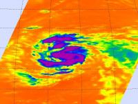 NASA's Infrared Imagery of Tropical Storm Nadine