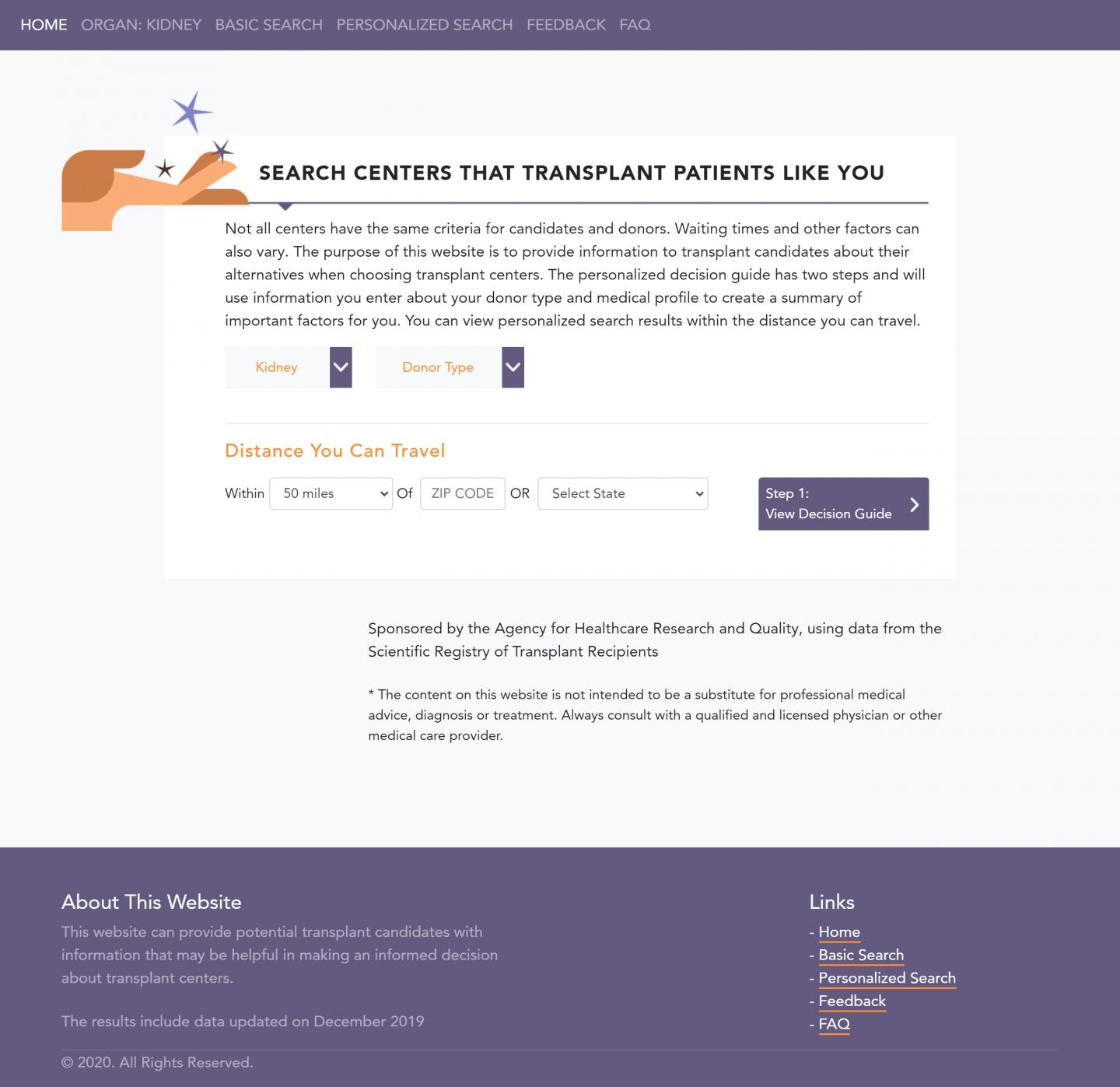 transplantcentersearch.org