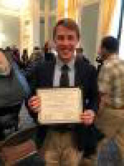 OU Engineering Senior Wins Grand Prize at 2018 Research Day at the Capitol