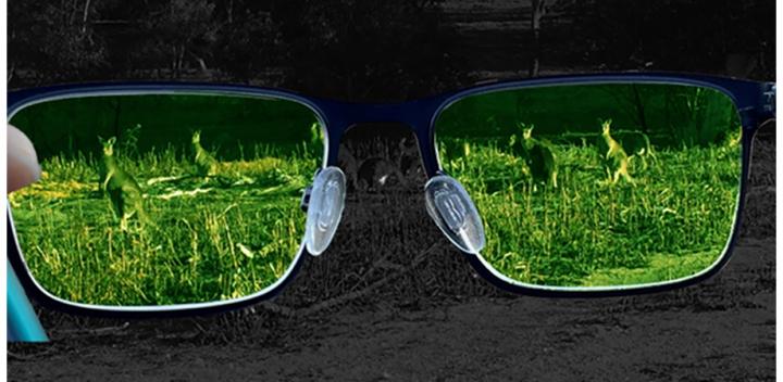 infrared imaging on standard glasses