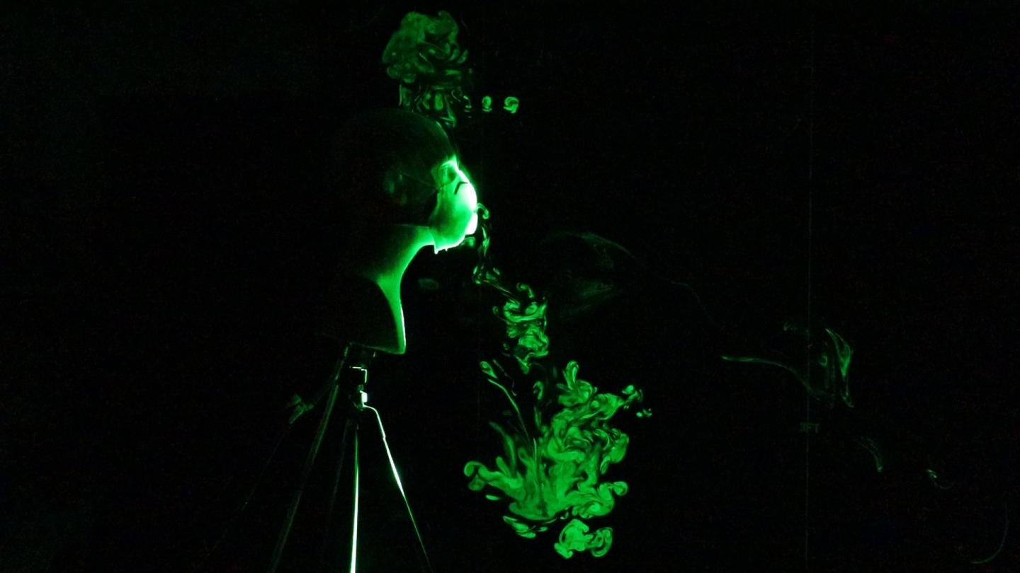 N-95 Rated Face Mask with Exhalation Valves