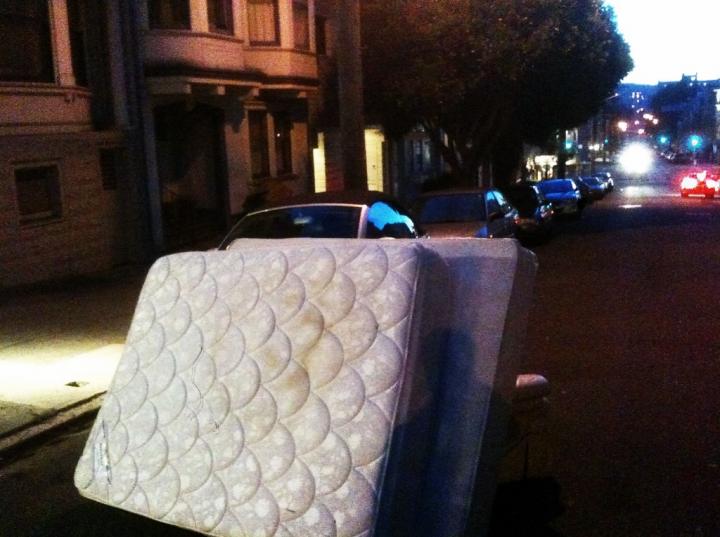 DIscarded Mattress