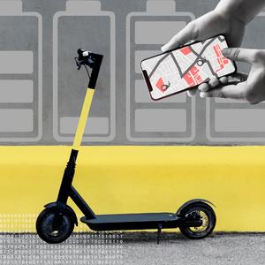 Photo illustration: Efficient shared electric micromobility