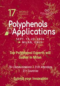 Submit your innovations to Polyphenols Applications 2024