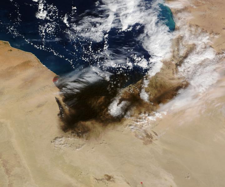 Oil Fires in Libya