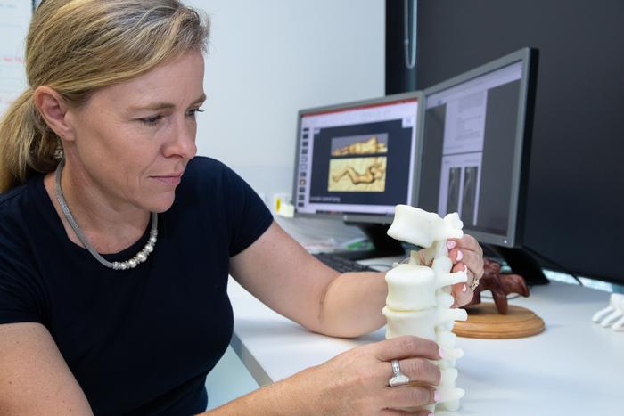 QUT Associate Professor Paige Little develops custom products to help children with scoliosis.