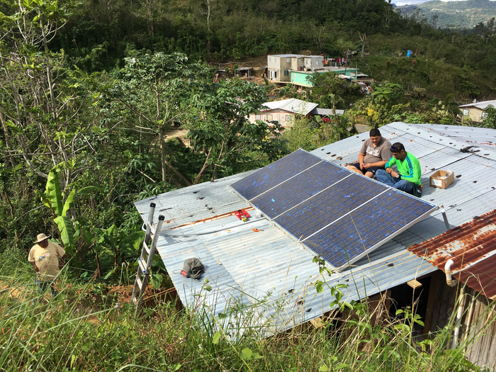 Solar for coordinated microgrids