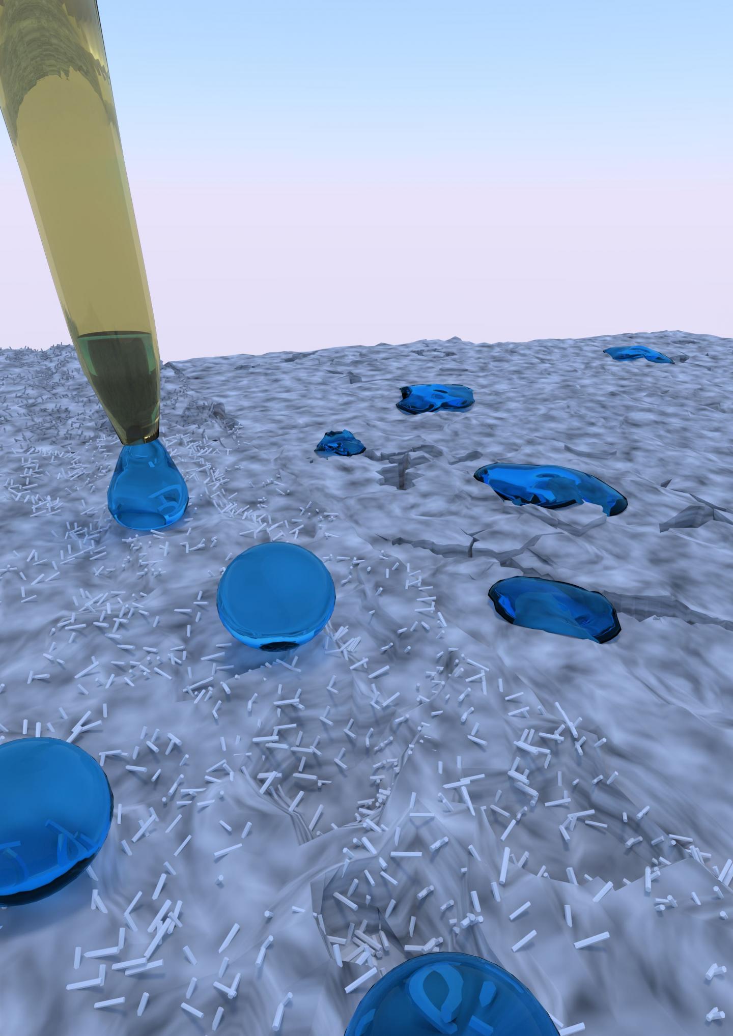 Illustration of the Hybrid Mortar's Properties