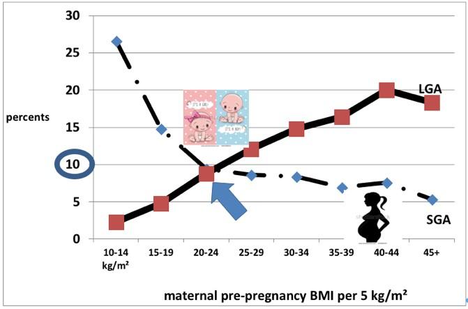 Very Obese Women Should Lose Weight during Pregnancy for a Healthy Baby