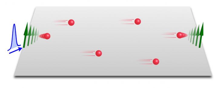 A Schematic Representation of Majorana-Mediated Spin Transport