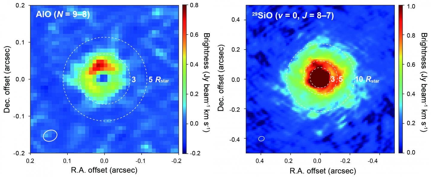 Aluminum Oxide Dust Speeds Up Star Winds (2 of 3)