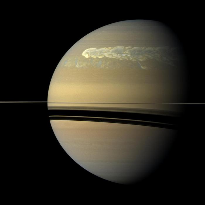2010 storm on Saturn