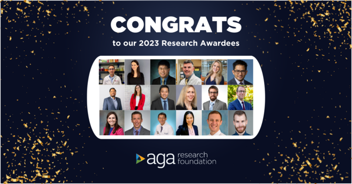 2023 AGA Research Foundation Award Recipients