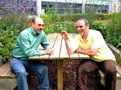 Richard Preziosi and Dr. David Penney, University of Manchester (2 of 2)