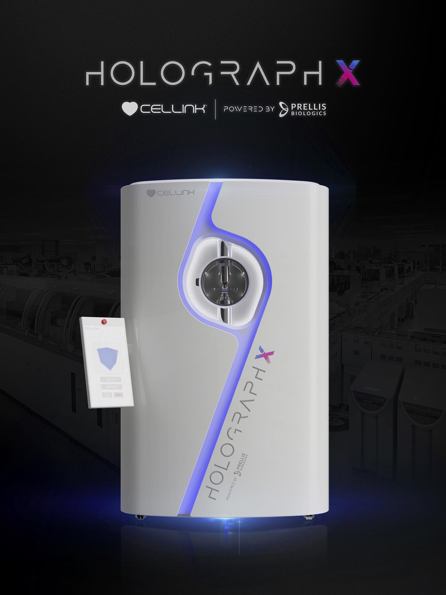 The CELLINK Holograph-X Bioprinter -- Powered by Prellis Biologics