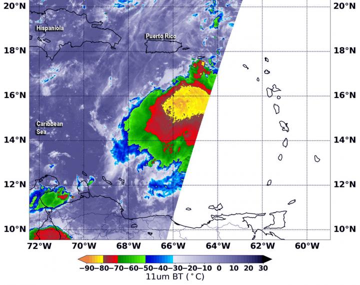 Suomi NPP Image of Karen