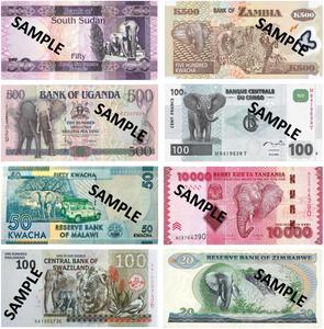 Currency and wildlife