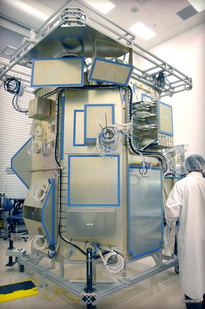 Landsat Data Continuity Mission Spacecraft Mock-Up