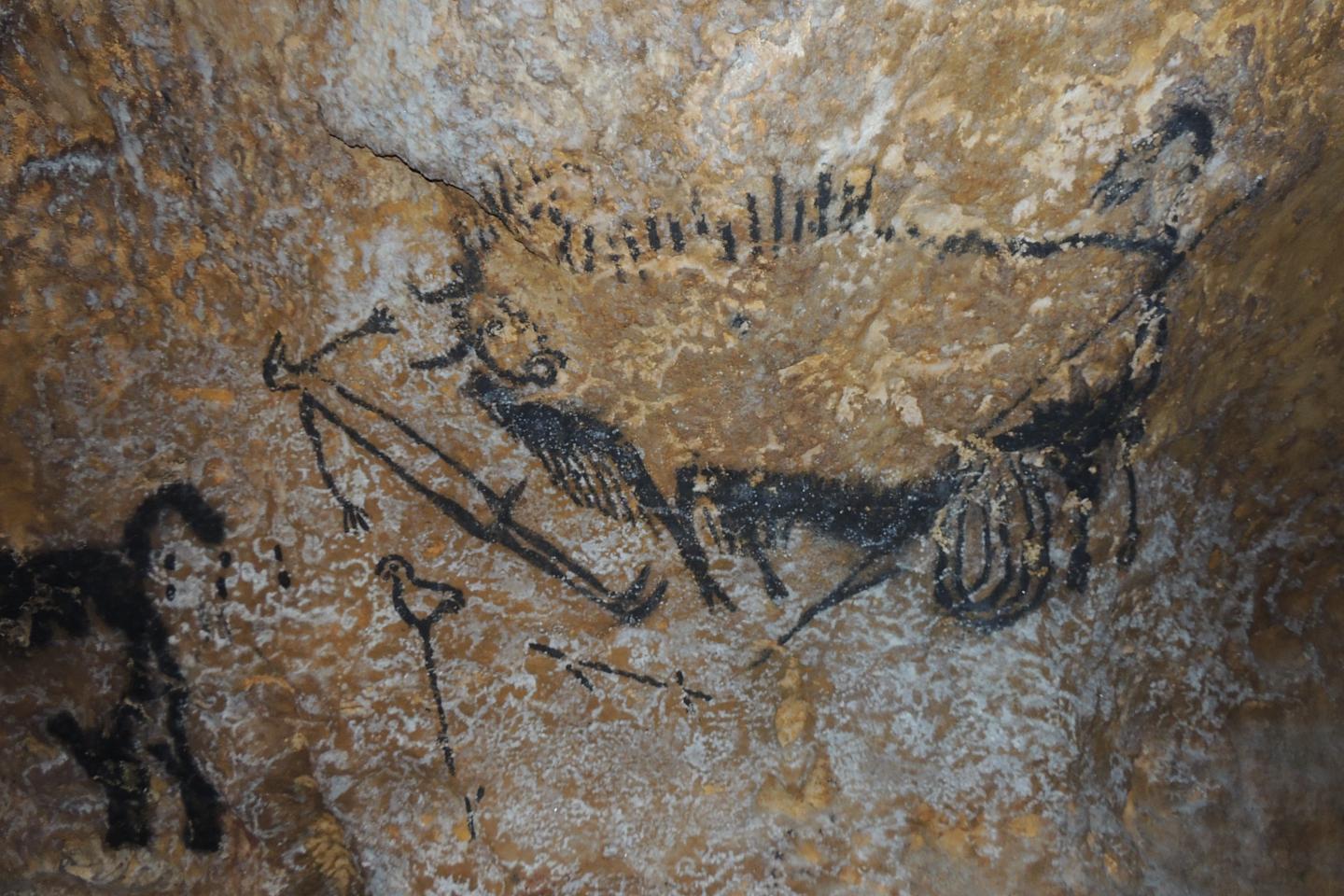 Cave Art Known as the Lascaux Shaft Scene
