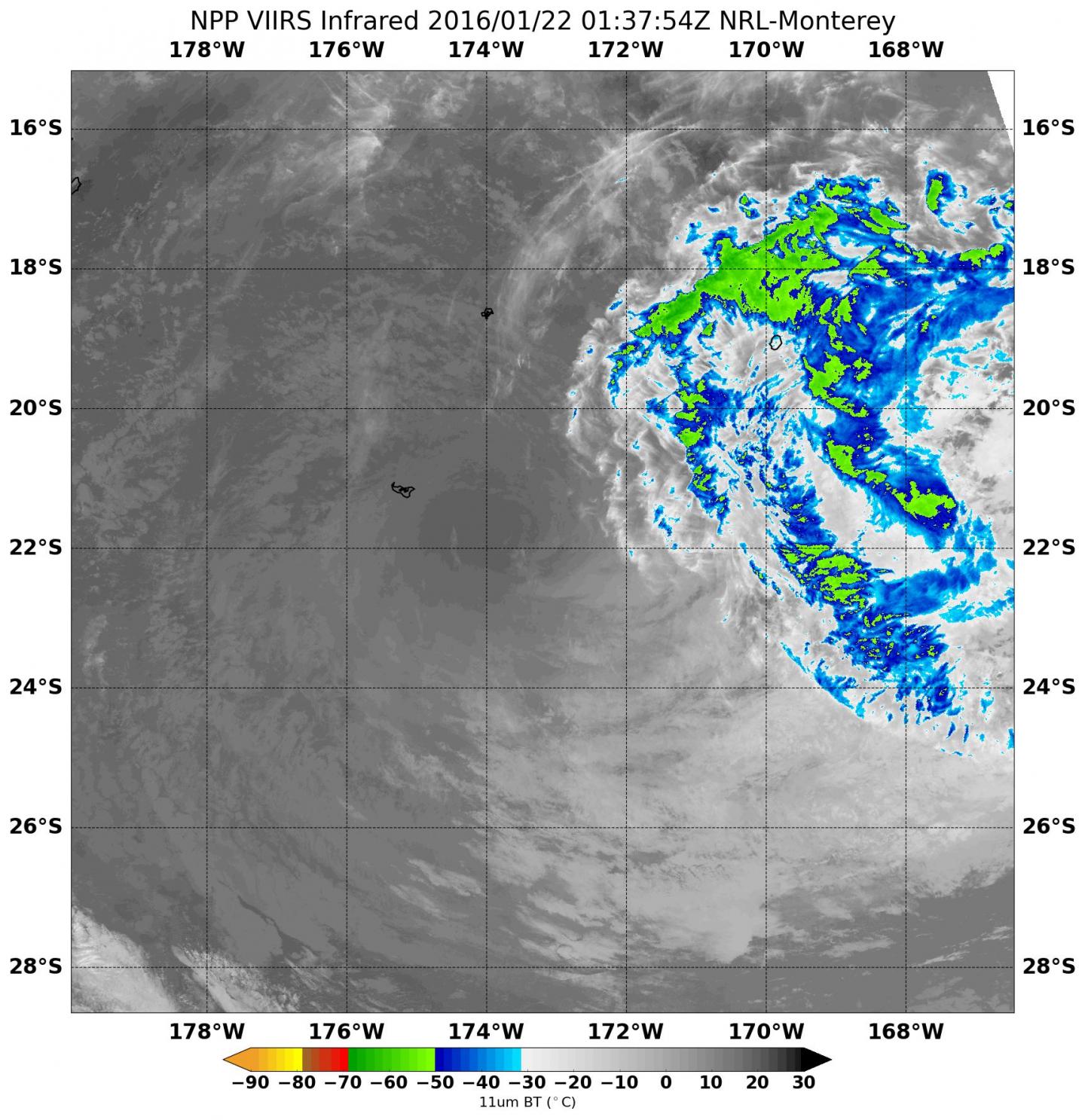 Suomi NPP Image of Victor