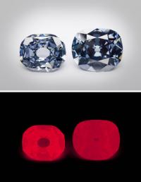 Hope Diamond and Wittelsbach-Graff Diamond Compared