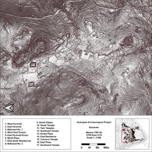 Public and Private spaces in Guiengola