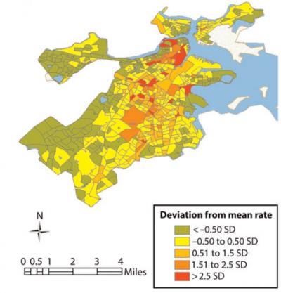 Boston Violent Crime Map