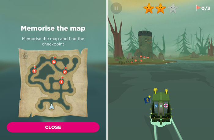 Sea Hero Quest game interface