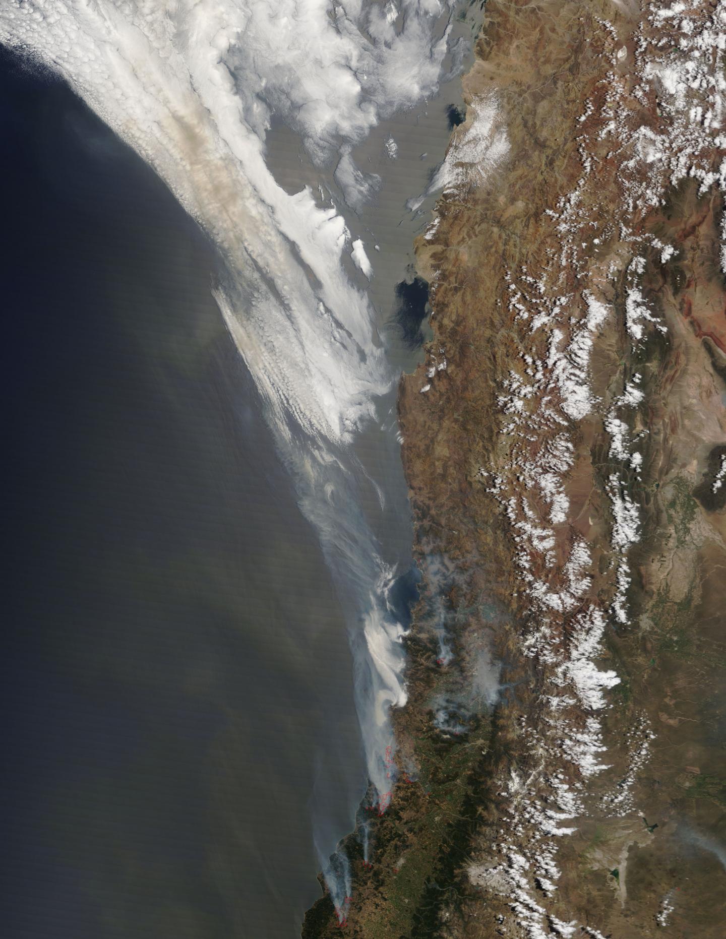 Fires Continue to Plague Chile