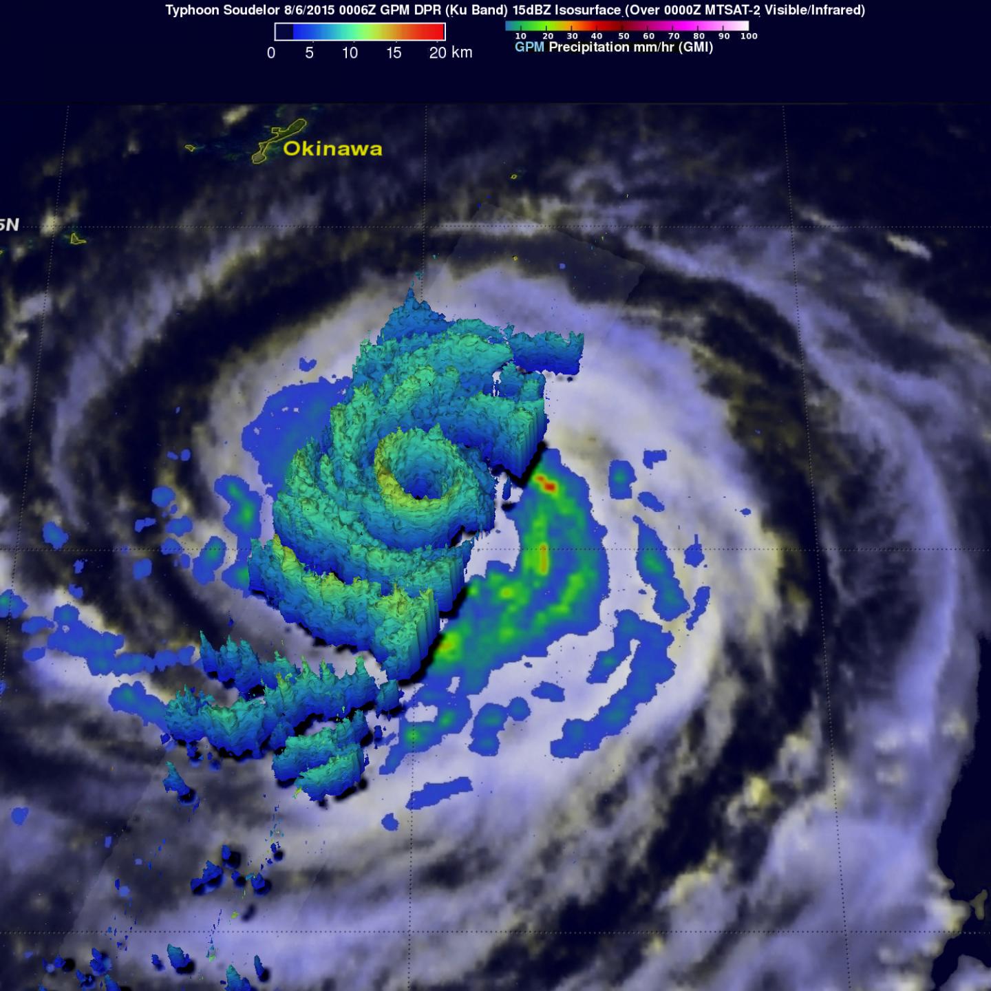 GPM Image of Soudelor