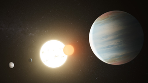 Kepler-47 circumbinary planet system