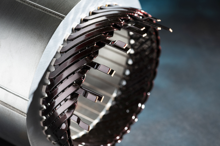 Stator with hairpin winding from the pilot phase of the AgiloDrive research project at KIT