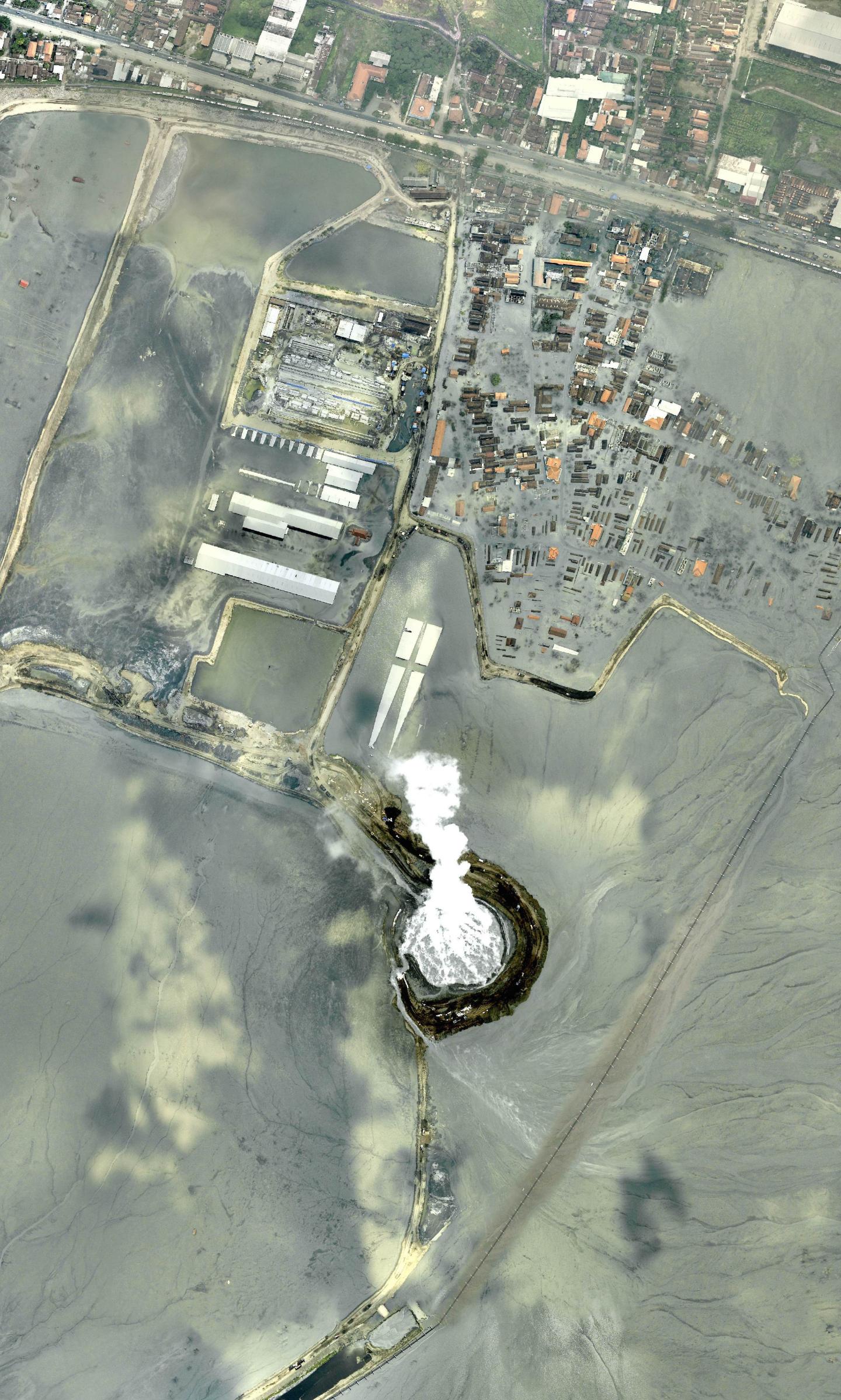 Satellite Photo of Mud Volcano