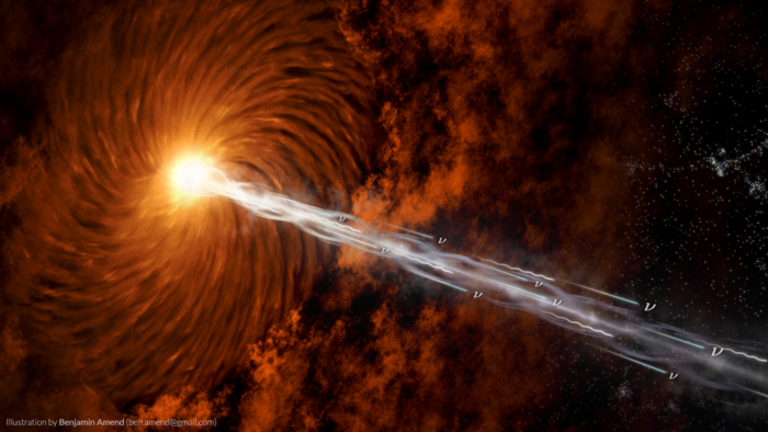 A blazar accelerating cosmic rays