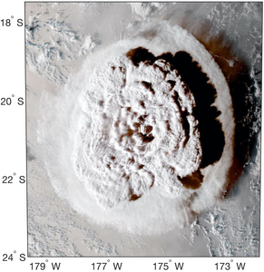 Eruption from space