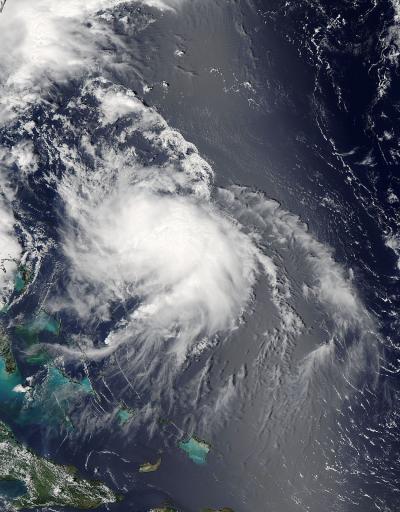 MODIS Image of Bertha