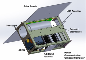 Proposed TOLIMAN mission telescope design