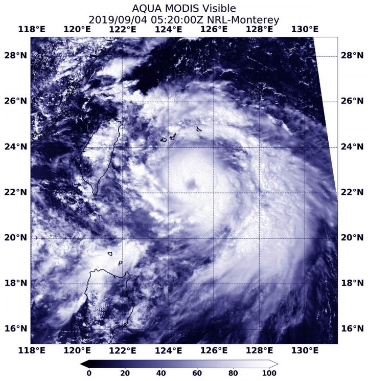 NASA catches the eye of Typhoon Lingling | Science Codex