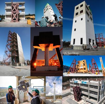 Collage of Shake Table Projects