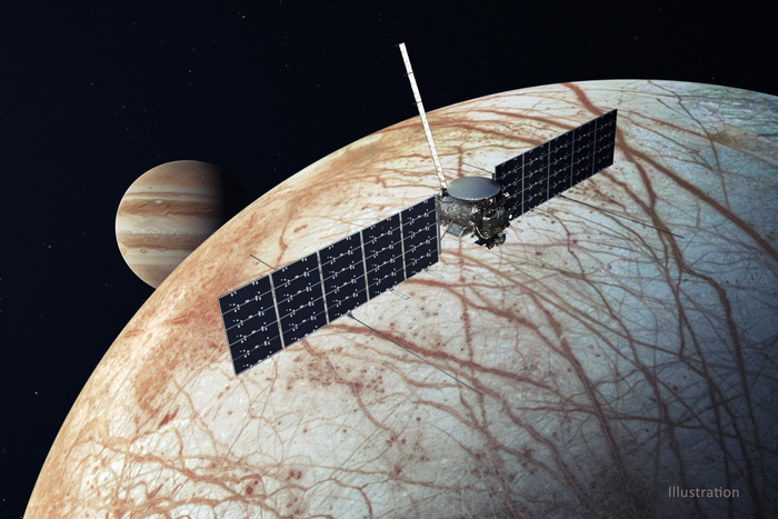 Europa Clipper Spacecraft (Illustration)