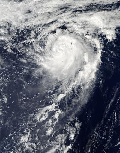 Tropical Storm Maria Seen by NASA Satellite