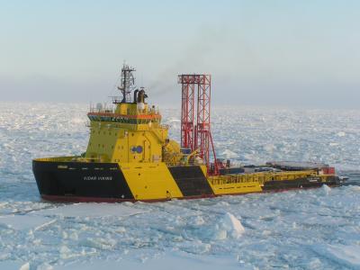 IODP Arctic Coring Expedition, Fall 2004.